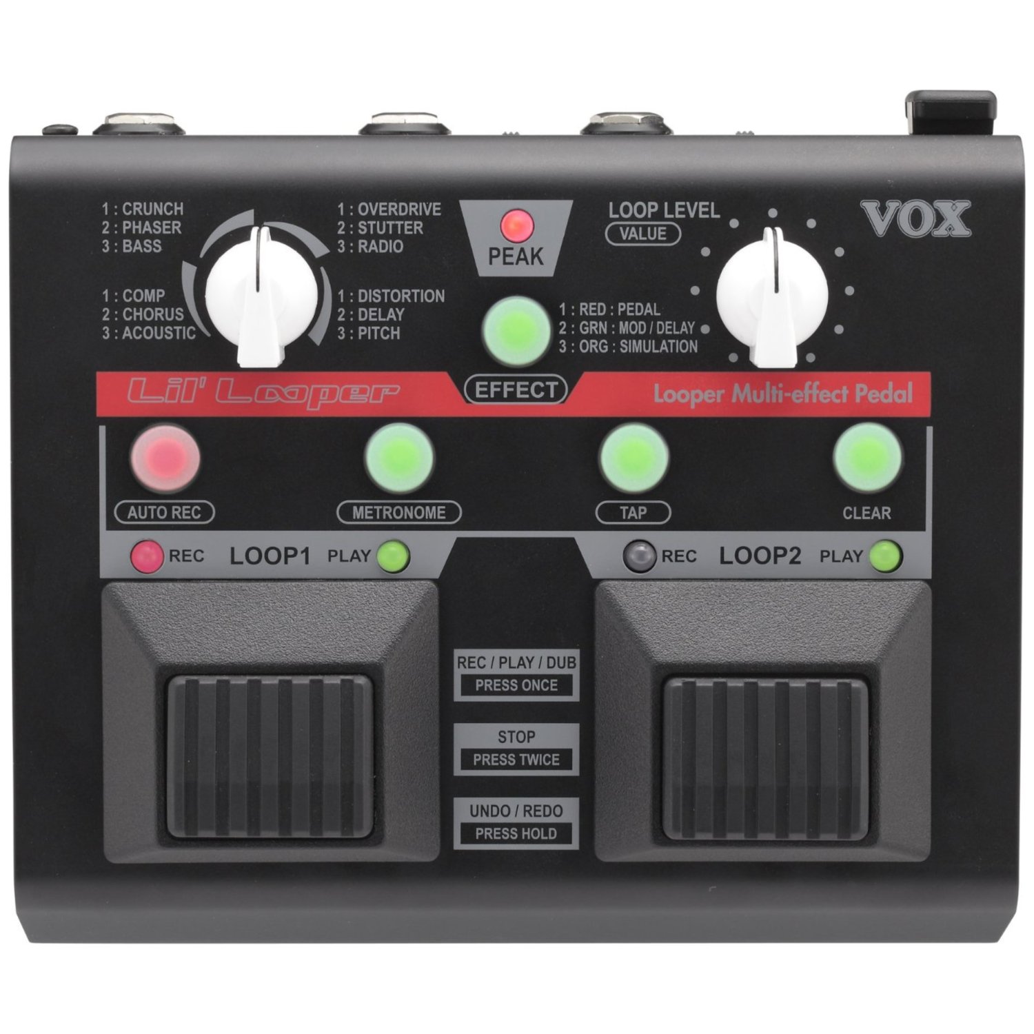 Looper Pedal Comparison Chart