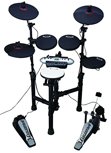 Yamaha DTX400K Customizable Electronic Drum Set with Drum Throne 