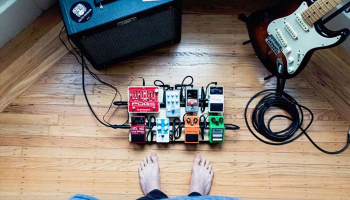 the guitar shed pedalboard