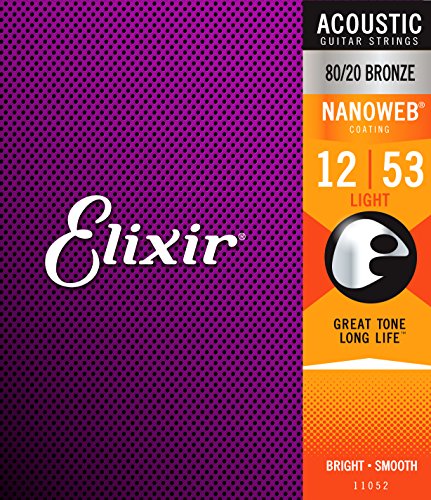 Elixir NANOWEB 80/20 Bronze Light