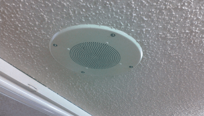 White in ceiling speaker