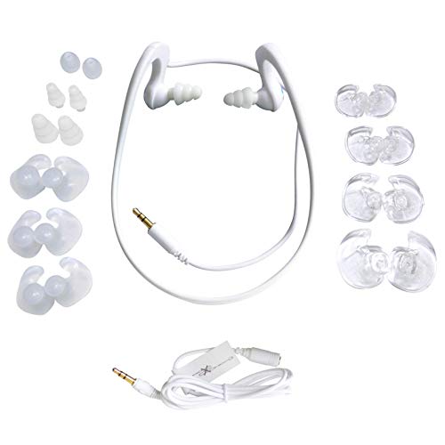 HydroActive Short-Cord Waterproof Headphones 