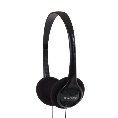 Casque d'écoute portable léger Koss KPH7, noir
