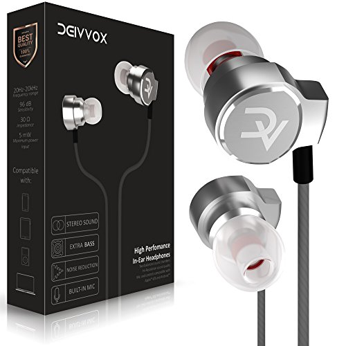 Earbuds - Wired Earbuds with Microphone Mic and Volume Control