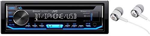 JVC Single-Din Built-in Bluetooth 