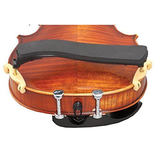 Violin Shoulder Rest Carbon Fiber Look Light for 1/2 