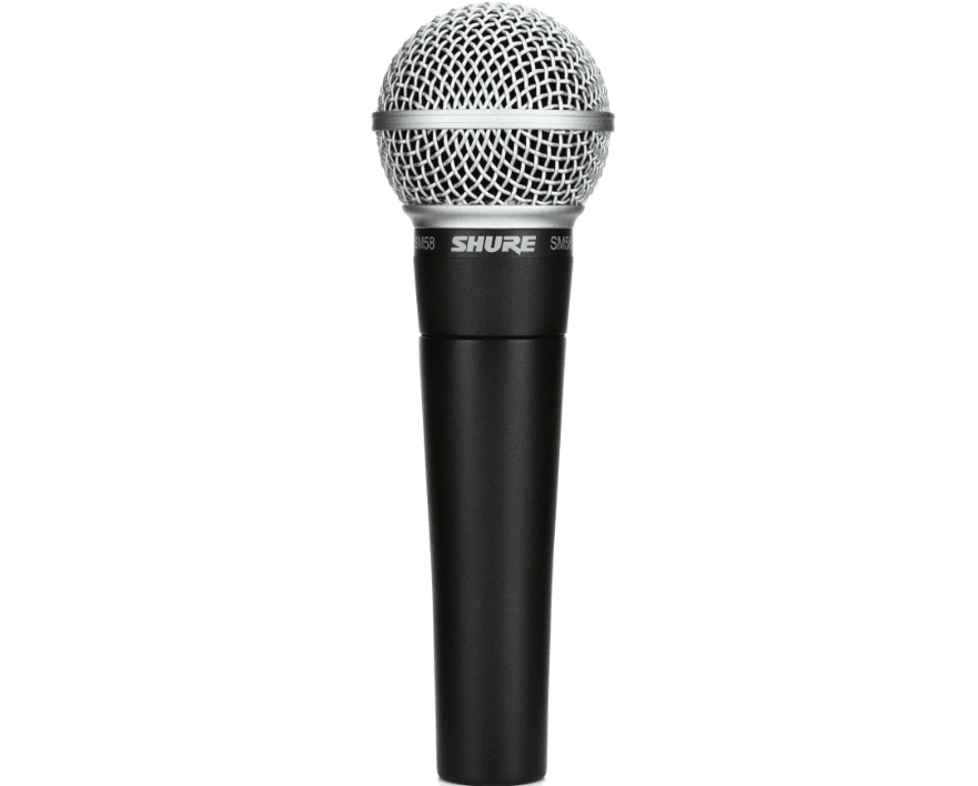 Shure Sm58 Cardioid Dynamic Vocal Microphone