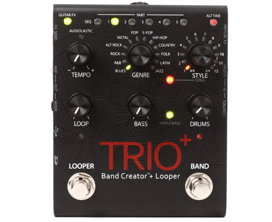 Digitech Trio Band Creator And Looper Pedal [ 2022 Review ]