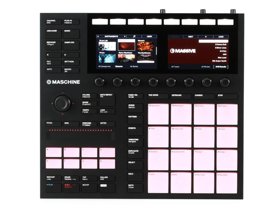 native instruments maschine mk3 and ableton 10