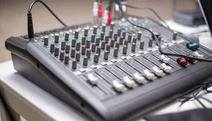source live audio mixer