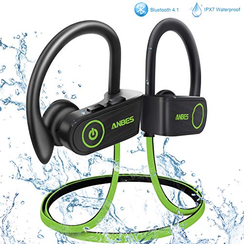 ANBES Bluetooth Headphones Waterproof In-Ear