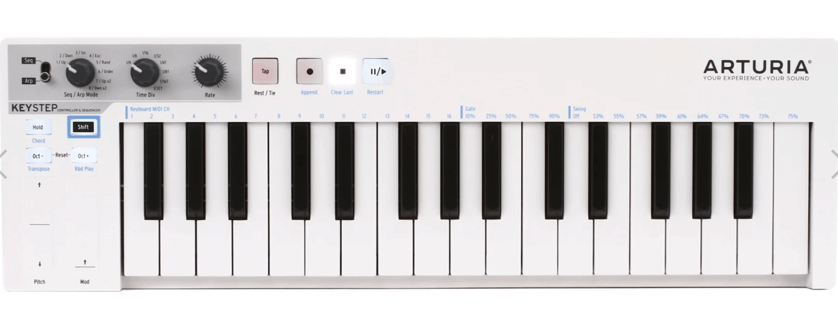 Arturia Keystep Controller und Sequenzer