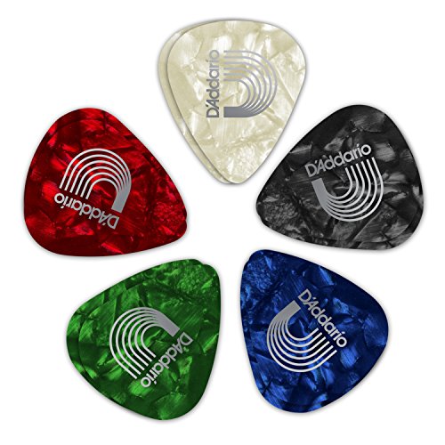 D'Addario Assorted Pearl Celluloid