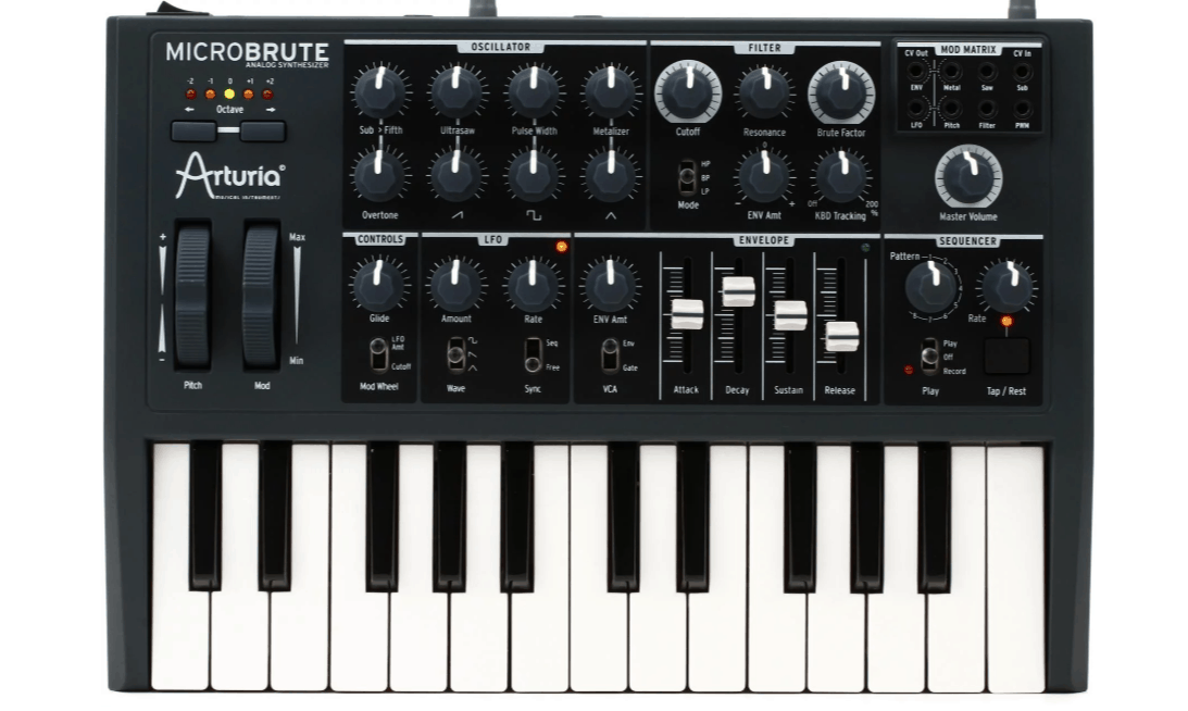 Sintetizador analógico Arturia Microbrute