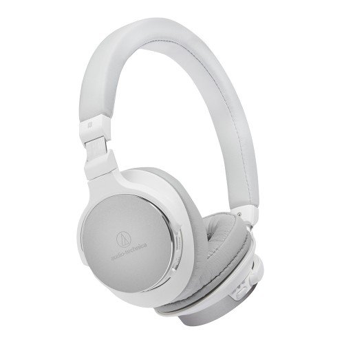 Audio-Technica ATH-SR5BTWH Bluetooth Wireless On-Ear Audio Headphones 
