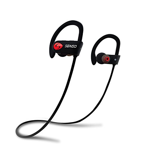 SENSO Bluetooth-Kopfhörer, beste drahtlose Sport-Kopfhörer  