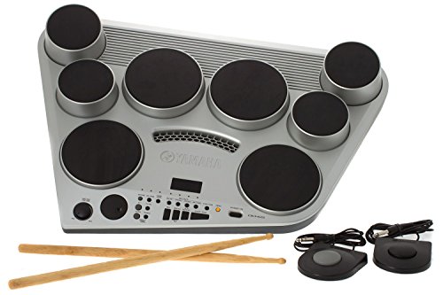 Yamaha DD-65 Portable Digital Drum Kit mit Fußpedalen und Drumsticks  