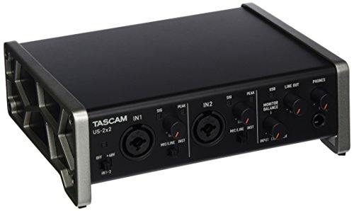 Interfaz de audio TASCAM-US-2x2-USB