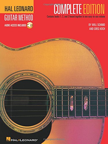 Hal Leonard Guitar Method, - Complete Edition: Books 1, 2 and 3 with Audio