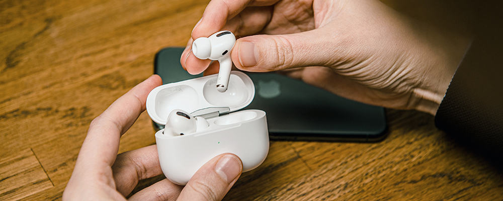 Airpods aufladen