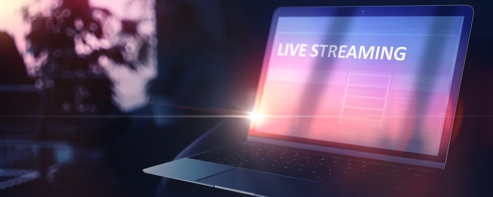 Laptop Live Streaming