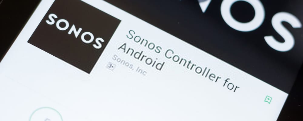 Aplicación Sonos