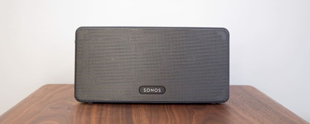 Sonos black speaker