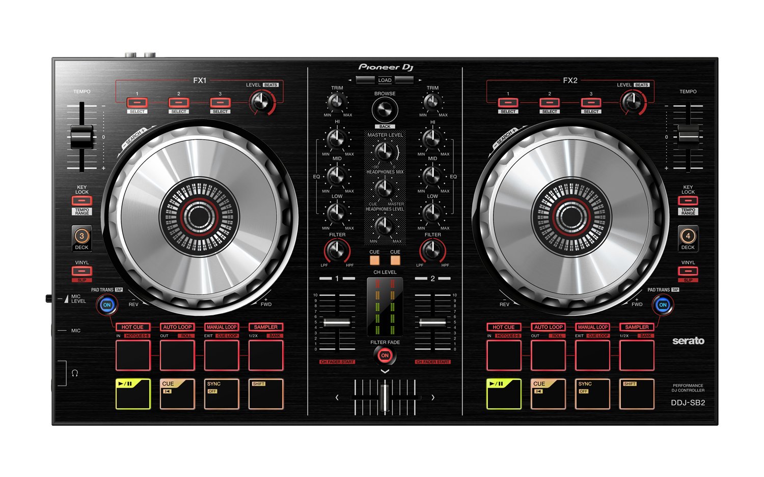 Pioneer-DDJ-SB2-Portable-2 canales