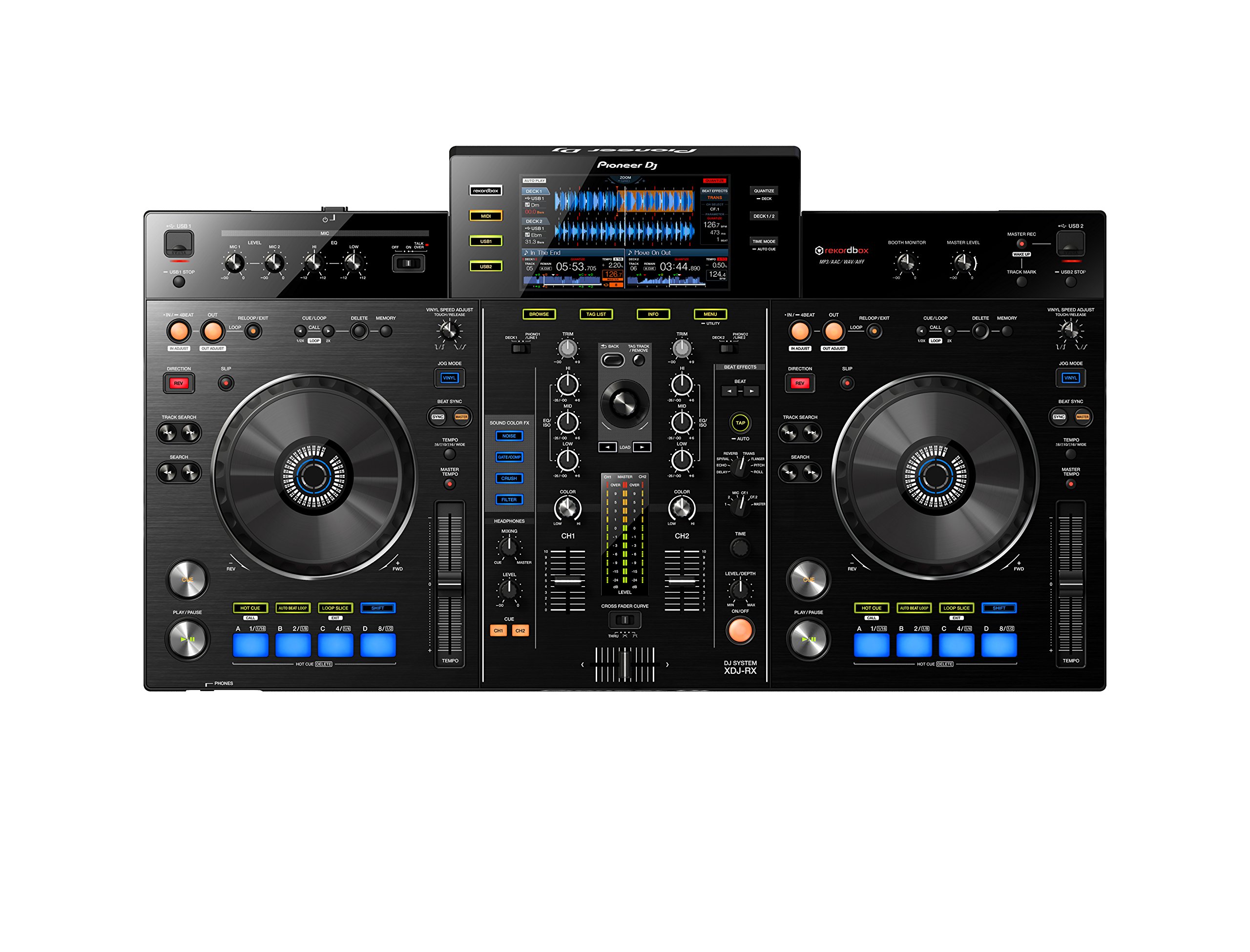 Sistema Pioneer-Pro-DJ-XDJ-RX