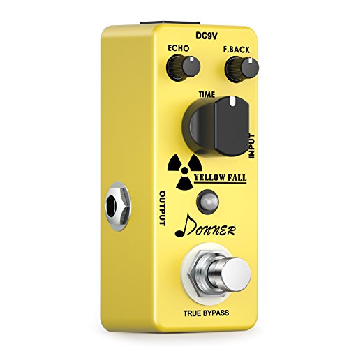 Pedal de retardo analógico Donner Yellow Fall Vintage Pure para guitarra