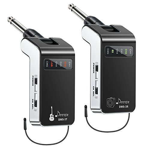 Donner DWS-3 rechargeable wireless transmitter receiver