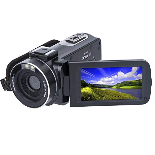 SOSUN Video Camera Camcorder HD 1080P 