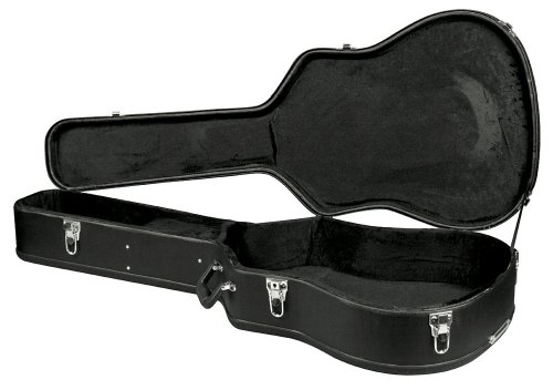 Carrion C-1501 Black Hardshell Dreadnaught Acoustic Guitar Case 