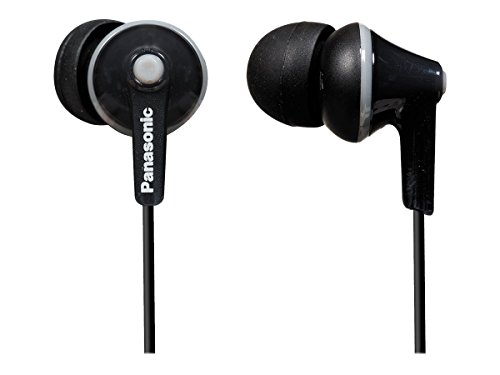 Panasonic-écouteurs filaires-Noir-RP-HJE125-K