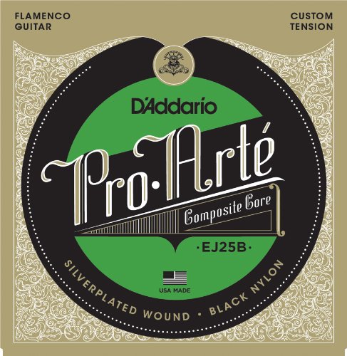 D'Addario EJ25B Pro-Arte Flamenco guitar strings custom tension