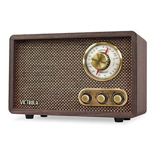 Victrola Retro Wood Bluetooth FM/AM Radio
