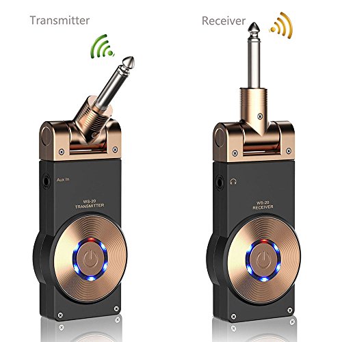 Getaria 2.4GHZ wireless rechargeable transmitter receiver