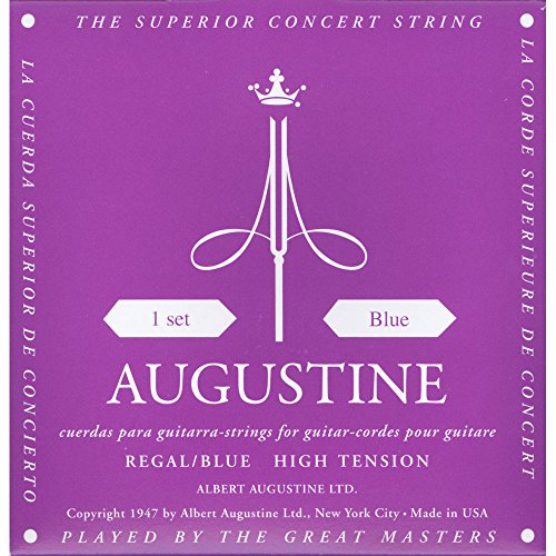 Augustine AUGREGALBLUSET Cuerdas de alta tensión Regal Blue