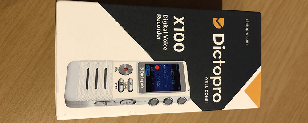 Dictapro X100 Digital Voice Recorder
