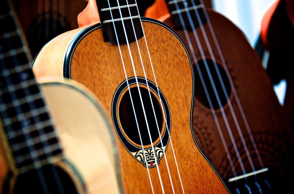 Diferentes formas de Ukelele