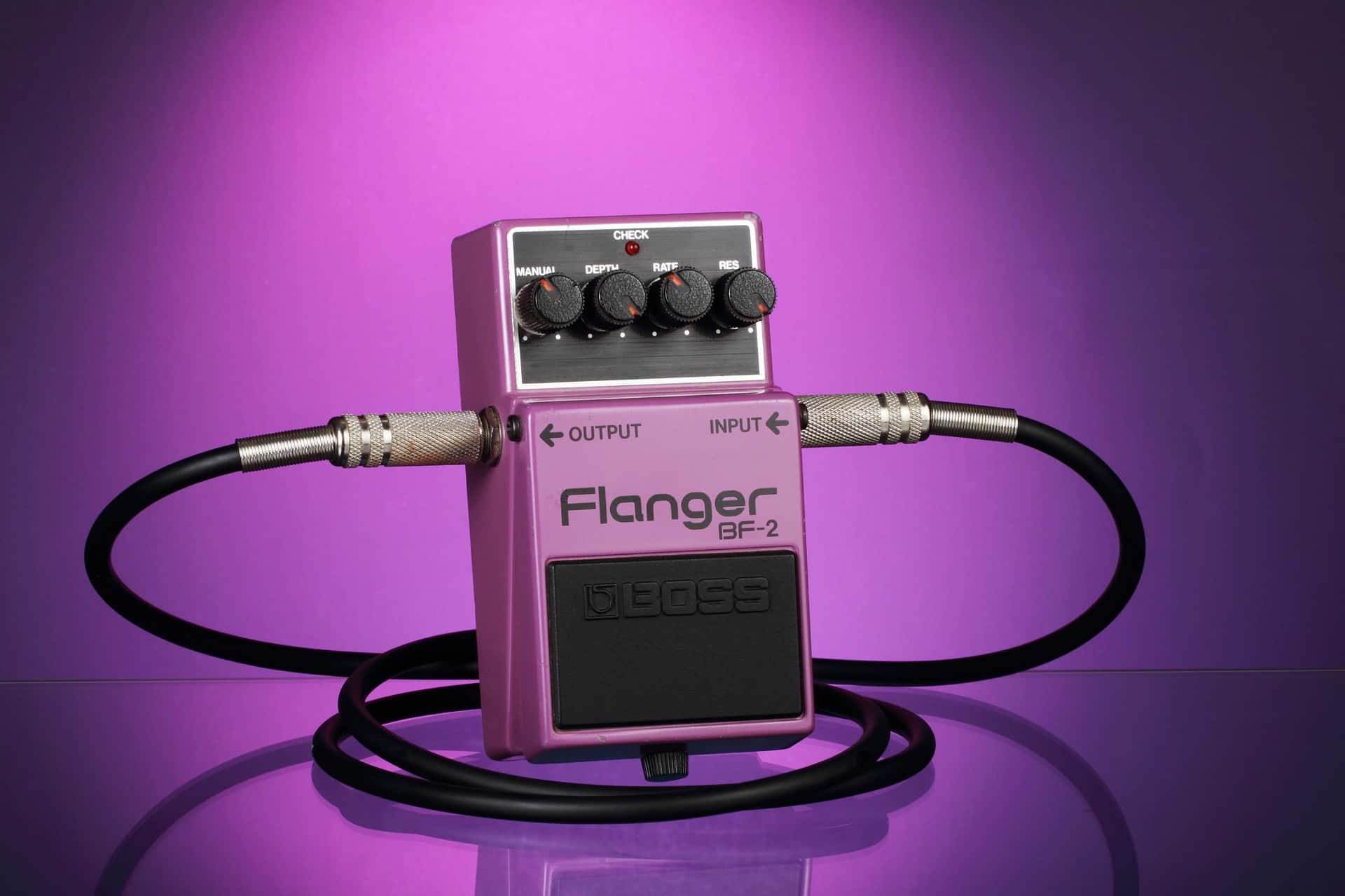 Pédale de flanger pour guitare