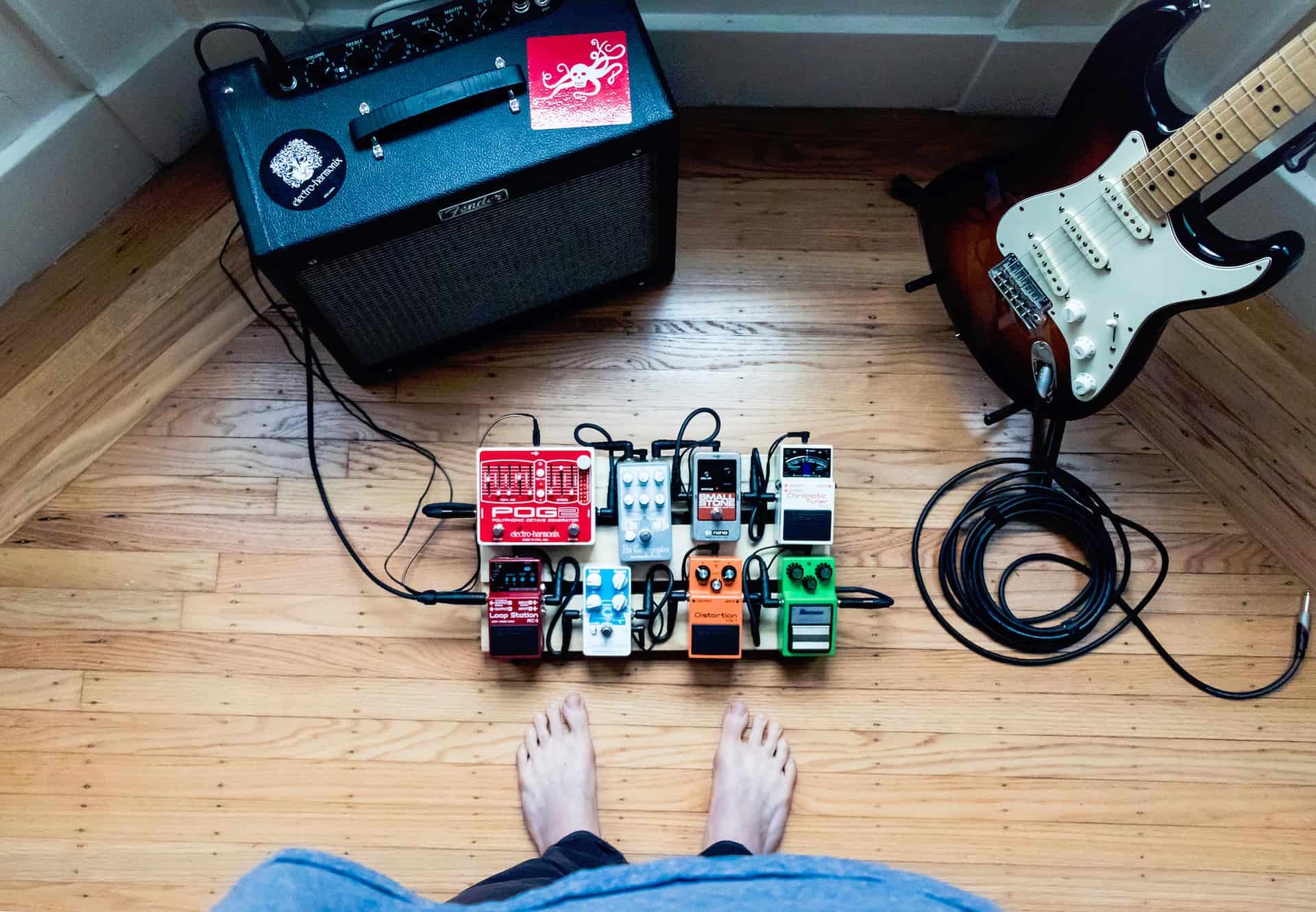 Where do you put a Wah Pedal?