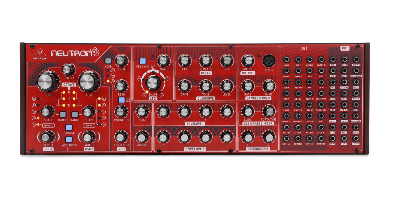 Sintetizador analógico semimodular Behringer Neutron