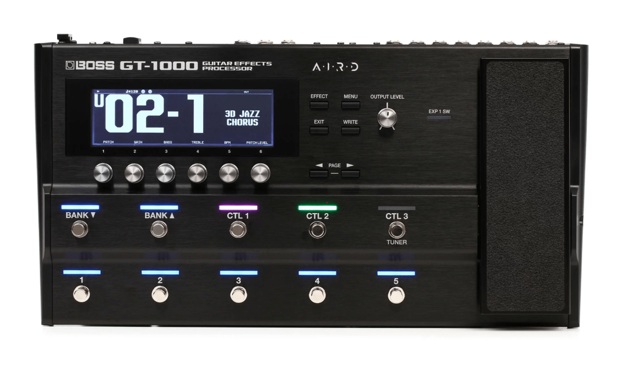 Boss Gt 1000 Guitar Multi Effects Pedal (pédale d'effets)