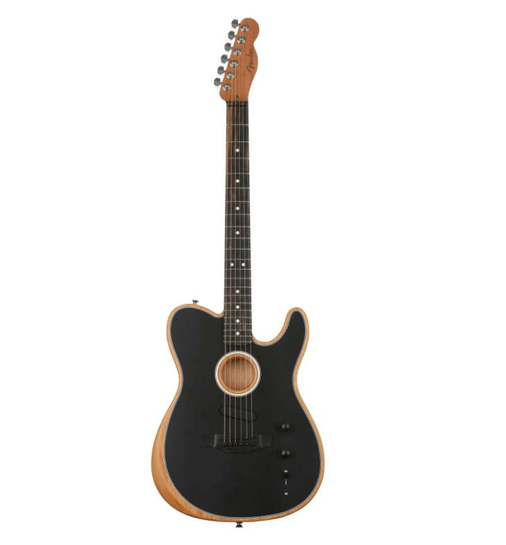 Fender Acoustasonic Telecaster Mattschwarz