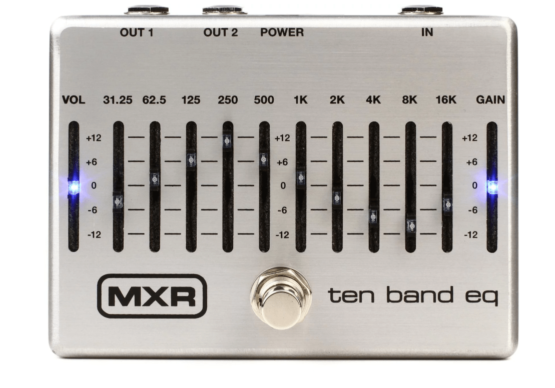 Pédale d'égalisation Ten Band Mxr M108S