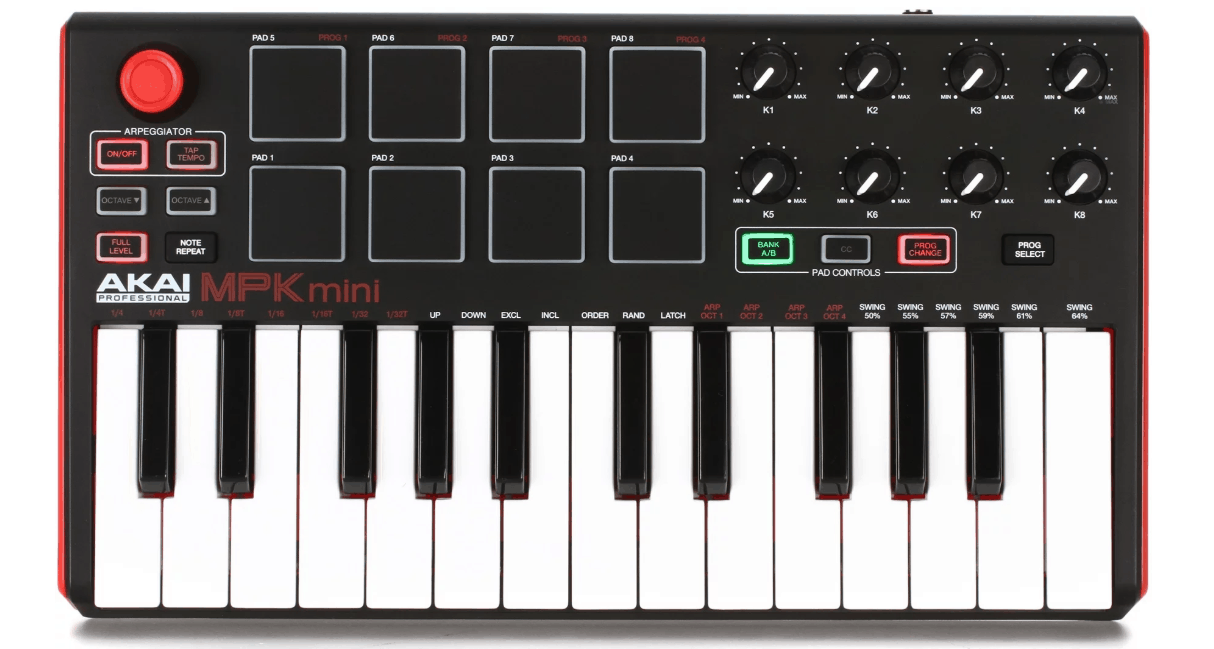 Akai Professional Mpk Mini Mkii Keyboard Controller