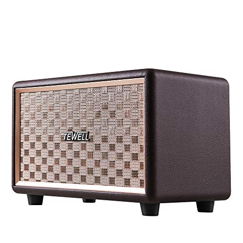 TEWELL Bookshelf Speaker, Retrorock 24W