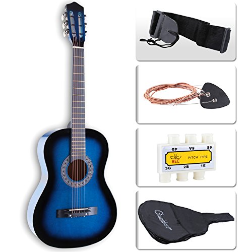 Lagrima Acoustic Guitar Beginners with Guitar Case