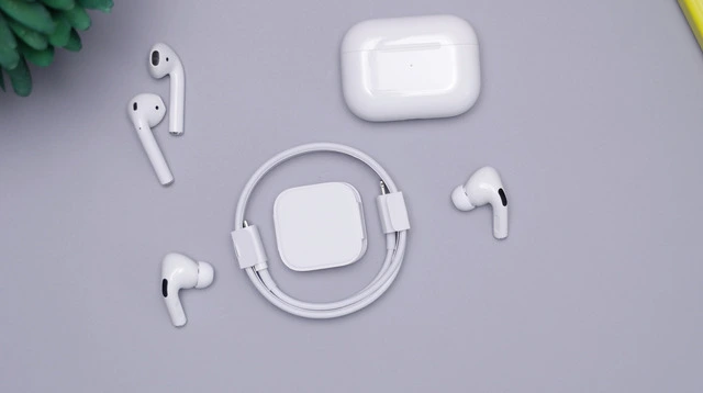 a set of airpods